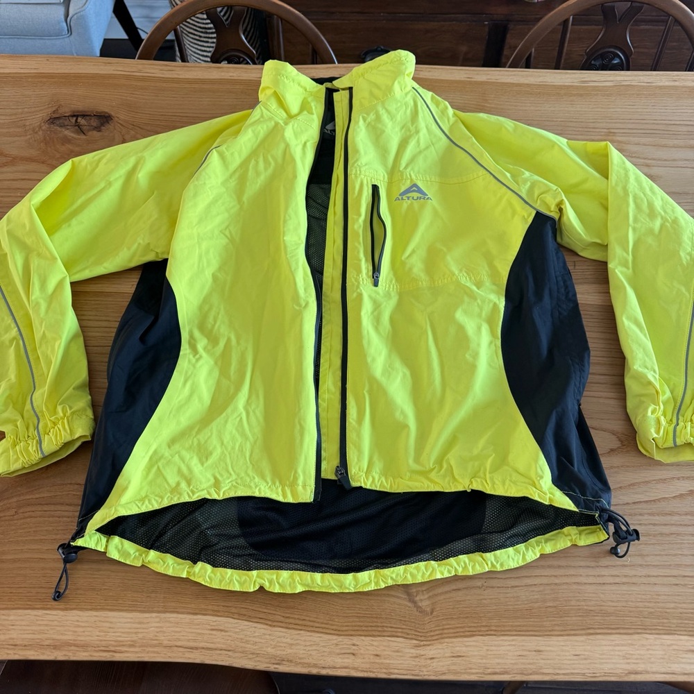 Altura Neon Yellow & Black Cycling Jacket